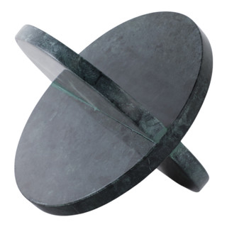 Thumbnail 2: Sagebrook Home Sagebrook Home 8 x 8 Inch Marble Geo Decor 