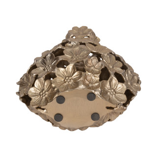Thumbnail 6: Sagebrook Home Sagebrook Home 12 in Metal Floral Cut-Out Vase 