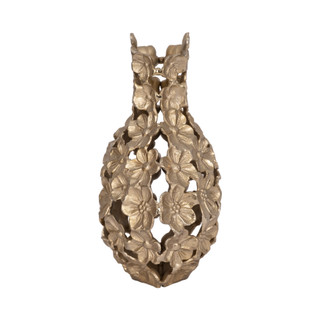 Thumbnail 2: Sagebrook Home Sagebrook Home 12 in Metal Floral Cut-Out Vase 