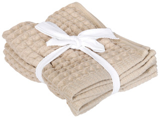 Thumbnail 1: TIMELESS THREADS Timeless Threads 4 Pk Waffle Wash Cloths 