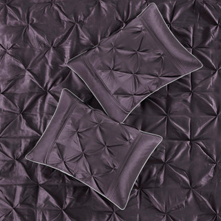 Thumbnail 11: Madison Park Madison Park Laurel Plum 7-pc. Comforter Set 
