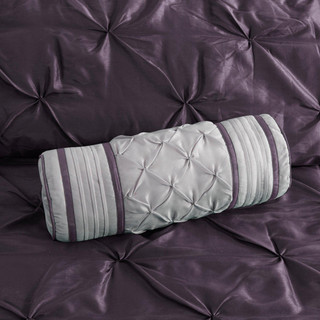 Thumbnail 7: Madison Park Madison Park Laurel Plum 7-pc. Comforter Set 