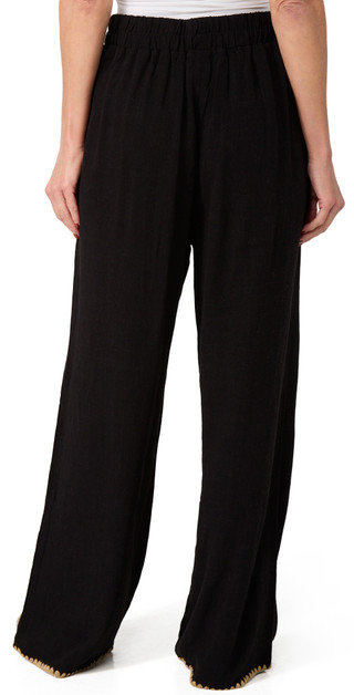 Thumbnail 2: VINTAGE HAVANA Vintage Havana Womens Embroidered Pants 