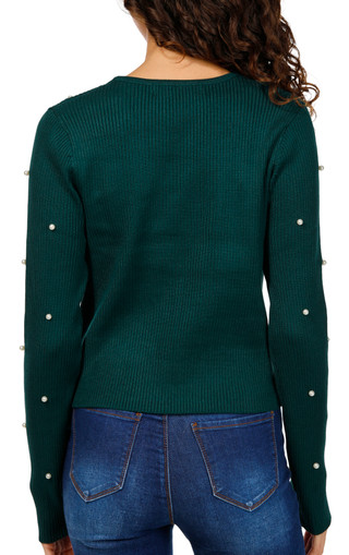 Thumbnail 2: Madden Girl Madden Girl Juniors Pearl Cardigan 