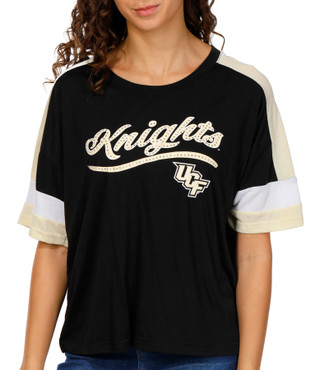 Thumbnail 1: UCF Knights UCF Knights Juniors Short Sleeve Embellished  T-Shirt Tee 