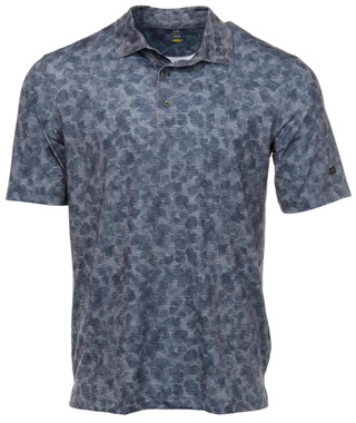 Thumbnail 1: GREG NORMAN Greg Norman Mens Solitaire Print Polo Golf Shirt 