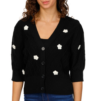 Thumbnail 1: NVLT NVLT Juniors Long Sleeve Button Front Cardigan 