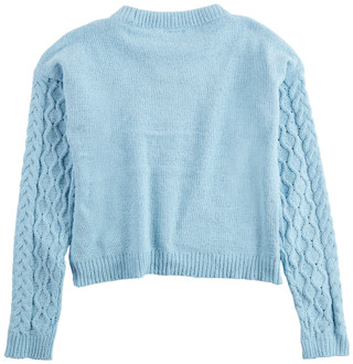 Thumbnail 2: FCT WITH LOVE Jolie & Joy Juniors Solid Cable Knit Sweater 