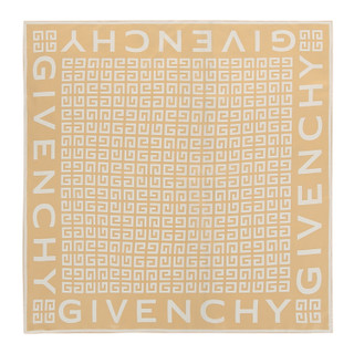 Thumbnail 1: Givenchy Givenchy 4G All-Over Silk Scarf 