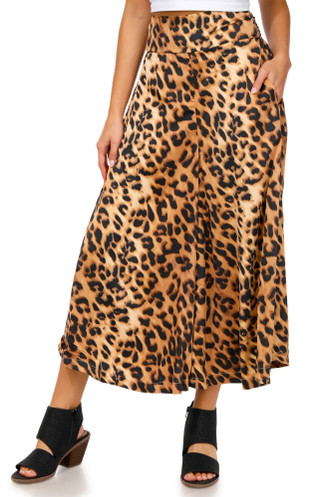 Thumbnail 1: Jolie & Joy Jolie & Joy Juniors Leopard Gaucho Pants 
