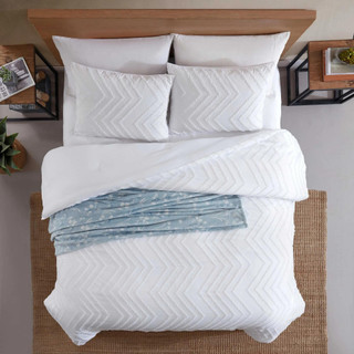 Thumbnail 9: Wrangler Wrangler Prairie Zig Zag Chenille Comforter Sham Set 
