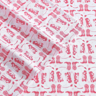 Thumbnail 14: Wrangler Wrangler Knockin Boots Ultra Soft Microfiber Sheet Set 