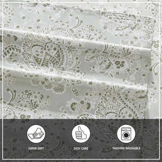 Thumbnail 37: Wrangler Prairieland Paisley Ultra Soft Microfiber Sheet Set 