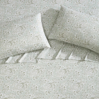 Thumbnail 38: Wrangler Prairieland Paisley Ultra Soft Microfiber Sheet Set 