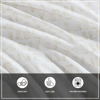 Thumbnail 26: Wrangler Wrangler Line Dance Sheet Set Microfiber Sheet Set 