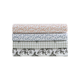 Thumbnail 21: Wrangler Wrangler Mustangs Ultra Soft Microfiber Sheet Set 
