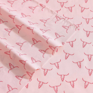 Thumbnail 28: Wrangler Wrangler Steer Skulls Microfiber Sheet Set 