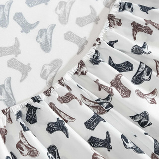 Thumbnail 8: Wrangler Wrangler Boots N Hats Sheet Set 