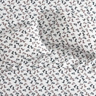 Thumbnail 43: Wrangler Wrangler Boots N Hats Sheet Set 