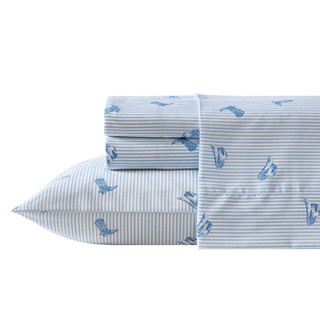 Thumbnail 16: Wrangler Wrangler Cowboy Pinstripe Microfiber Sheet Set 