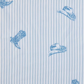 Thumbnail 25: Wrangler Wrangler Cowboy Pinstripe Microfiber Sheet Set 