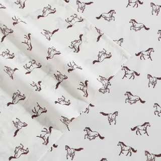 Thumbnail 21: Wrangler Wrangler Wild Horses Microfiber Sheet Set 