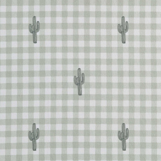 Thumbnail 21: Wrangler Wrangler Cactus Gingham Ultra Soft Microfiber Sheet Set 