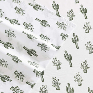 Thumbnail 36: Wrangler Wrangler Cacti Microfiber Sheet Set 