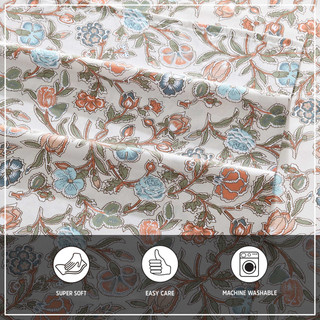Thumbnail 25: Wrangler Wrangler Westward Floral Ultra Soft Microfiber Sheet Set 
