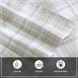 Thumbnail 34: Wrangler Wrangler Dayton Valley Plaid Ultra Soft Sheet Set 
