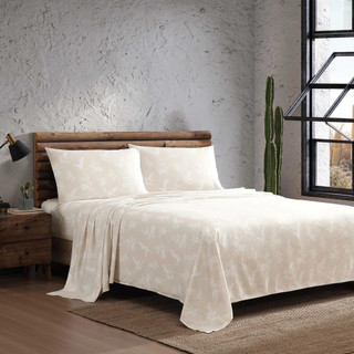 Thumbnail 9: Wrangler Wrangler Foliage Ultra Soft Microfiber Sheet Set 