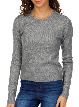 Thumbnail 1: Madden Girl Madden Girl Juniors Long Sleeve Rhinestone Pullover Sweater 