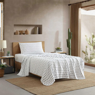 Thumbnail 6: Wrangler Wrangler Horseshoe Dots Microfiber Sheet Set 
