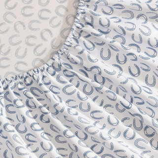 Thumbnail 21: Wrangler Wrangler Horseshoe Dots Microfiber Sheet Set 