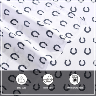 Thumbnail 26: Wrangler Wrangler Horseshoe Dots Microfiber Sheet Set 