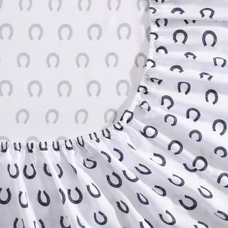 Thumbnail 14: Wrangler Wrangler Horseshoe Dots Microfiber Sheet Set 