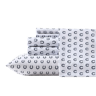 Thumbnail 4: Wrangler Wrangler Horseshoe Dots Microfiber Sheet Set 