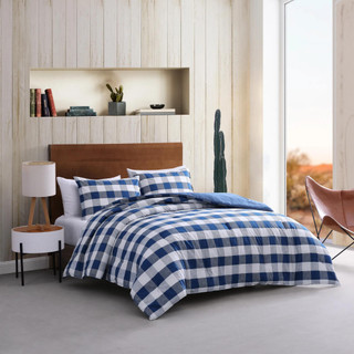 Thumbnail 12: Wrangler Wrangler Bison Plaid Comforter & Sham Set 