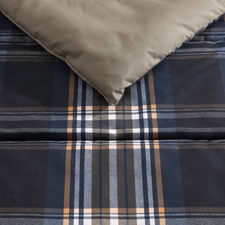 Thumbnail 21: Wrangler Wrangler City Flats Plaid Comforter & Sham Set 