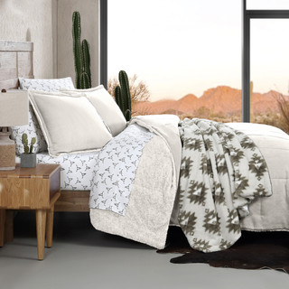 Thumbnail 20: Wrangler Wrangler Legendary Microsuede Comforter & Sham Set 