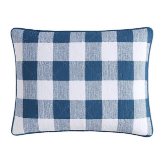 Thumbnail 21: Wrangler Wrangler Flagstaff Check Reversible Quilt & Sham Set 