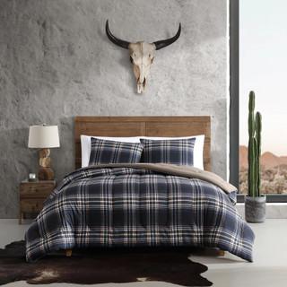 Thumbnail 1: Wrangler Wrangler City Flats Plaid Duvet Cover Set 