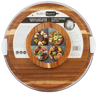 Thumbnail 2: Farberware Farberware 14-Inch Round Make & Take Serving Platter 