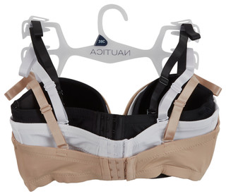 Thumbnail 2: Nautica Nautica Womens Plus 3 Pk Strapless Convertible Underwire Bra 