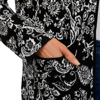Thumbnail 7: Rafaella Rafaella Petite Long Sleeve Turnlock Close Cardigan 