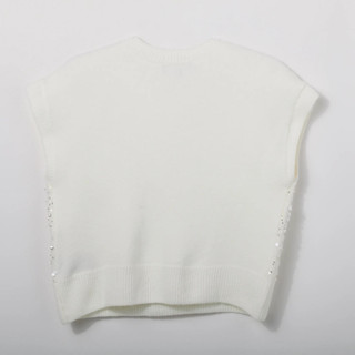 Thumbnail 3: NVLT NVLT Womens Sequin Knit Sweater Vest 