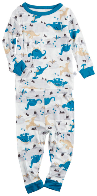 Thumbnail 1: Sleep On It Sleep On It Baby Boy 2 Pc Dino Pajama Set 