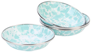 Thumbnail 2: GOLDEN RABIT Golden Rabbit Enamelware 4 Pk Tasting Dishes 