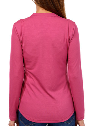 Thumbnail 3: REEL LEGENDS Reel Legends Petite Freeline Mandarin Collar Top 