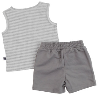 Thumbnail 3: Splendid Splendid Baby Boys 2 Pc Striped Tank Shorts Set 